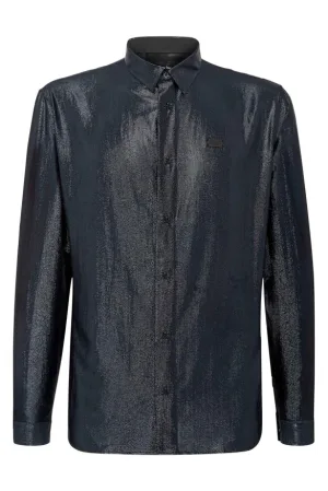 Philipp Plein LS Skull overhemd Zwart