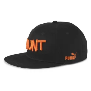Puma Valencia CF Flat Brim Verstelbare Pasvorm Zwart Unisex Cap 022916 02