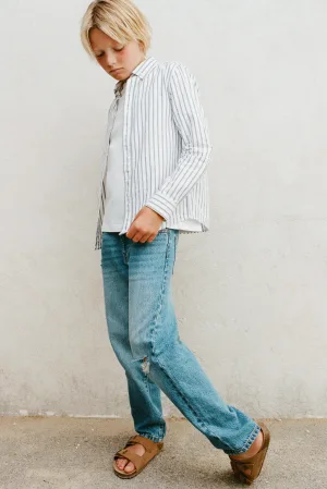 Mango Kids overhemd blauw