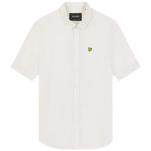 Lyle & Scott merk krijtshirt met borstlogo