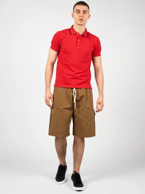 Geox Poloshirt Sustainable Mannen rood