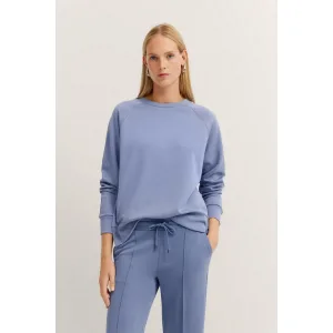 Bugatti Sweatshirt met ritssluitingen opzij