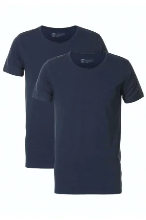Petrol Industries T-Shirt ronde hals Dubbel pak , Effen