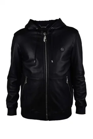 Philipp Plein Jack met capuchon Zwart