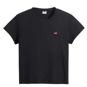 Levis Dames/Dames Baby Plus T-shirt (Zwart)