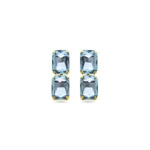 Luxenter Ankek oorbellen afgewerkt in 18k geel goud