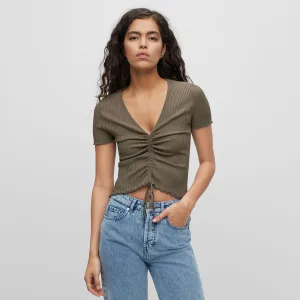 Hugo Slissy Sweater voor dames in Groen