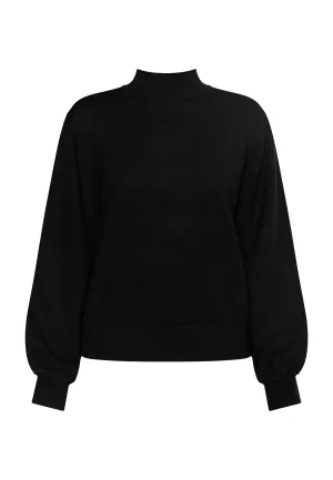 Dreimaster Gebreide trui Dames zwart