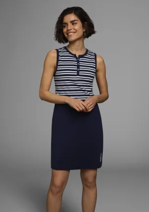 KangaROOS Zomerjurk van ribstof, mini-lengte