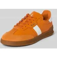 Polo Ralph Lauren Sneakers van leer met vetersluiting, model ‘HTR Aera’
