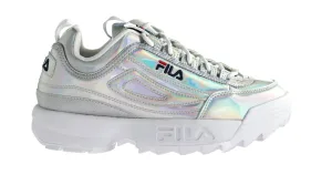 Fila Disruptor M Laag Dames Zilver Trainers