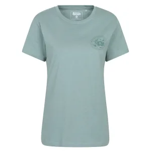 Mountain Warehouse Dames/Dames Mountain Relaxed Fit T-Shirt (Kaki Groen)