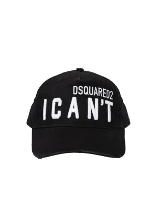 Dsquared2 Baseball pet Mannen zwart
