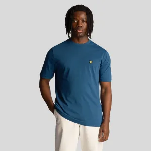 Men’s Lyle And Scott Washed T-Shirt in Navy
