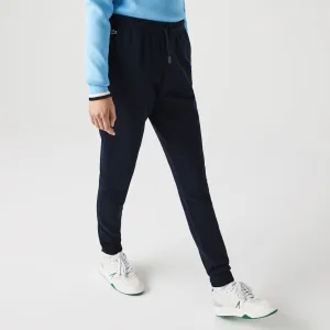 Dames Lacoste Lichtgewicht Fleece Joggingbroek in Navy