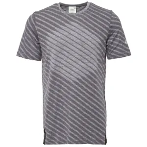 Asics Naadloos Heren Grijs T-Shirt