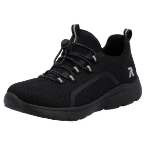RIEKER Sport Slip-on sneakers Trekking schoen, vrijetijdsschoen, instapper met eenvoudige snelsluiting