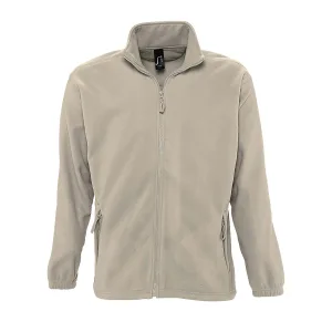 SOLS Heren North Full Zip Outdoor Fleece Jacket (Touw)