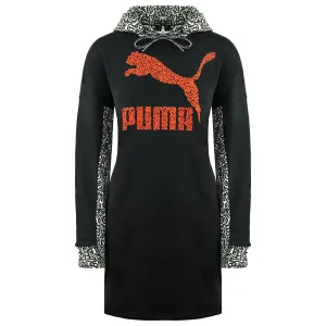 Puma x Mr. Doodle Pullover Lange Mouw Zwart Vrouwen Trui met Capuchon 598686 01