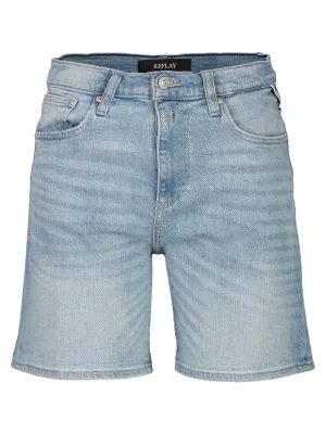 Replay Shorts Shirbey – 10.5 Oz Donker Indigo Super Stretch Denim