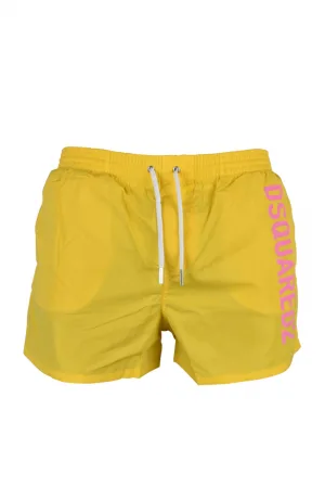 Dsquared2 Zwemshort Geel