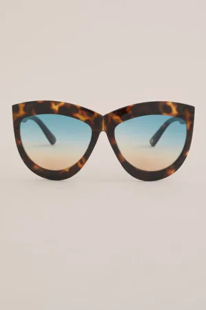 WE Fashion – Dames zonnebril – Bruin –