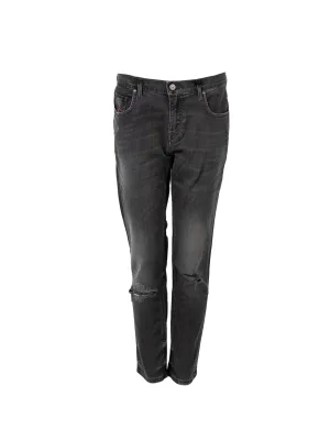 Diesel Jeans Belthy-Ankle-D Vrouw zwart