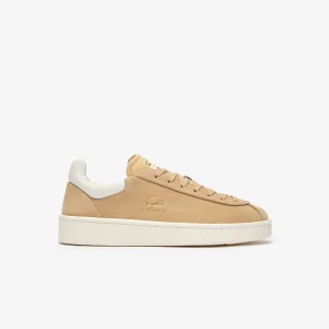 Dames Lacoste Baseshot Premium Trainers in Bruin