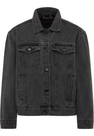 Mymo Denim jas Dames zwart