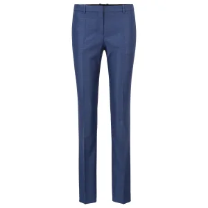 Dames Boss Titana6 Broek in Blauw