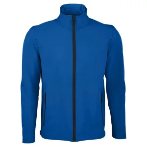 SOLS Heren Race Full Zip Water Repellent Softshell Jacket (Koningsblauw)