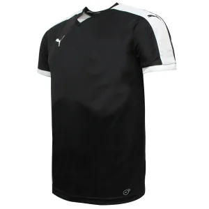 Puma Heren Pitch Shirt Korte Mouwen Trainings T-shirts Zwart 702070 03