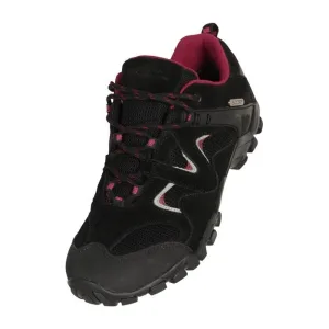 Mountain Warehouse Vrouwen/dames Trainers (Zwart/Rood)
