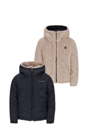 Like Flo reversible jas donkerblauw