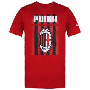 Puma AC Milan 1899 Heren Rood T-Shirt