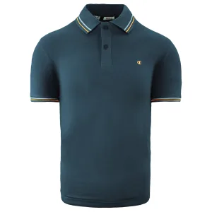 Champion Heritage Fit Heren Navy Poloshirt