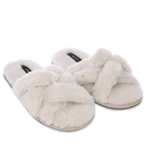 Vero Moda Luise pantoffels voor dames in crème