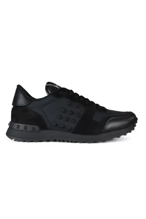 Valentino Garavani Rockrunner-sneakers zwart