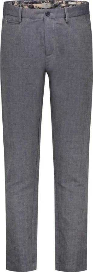 Dstrezzed Dstrezzed Chino Linnen/Katoen Loose Fit Navy  31-34