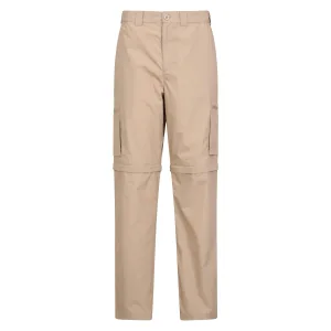Mountain Warehouse Heren Trek II Cabrio wandelbroek (Donker Beige)