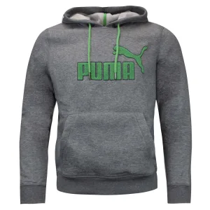 Puma Heren SP Hoodie Fleece Grafisch Logo Sweatshirt Grijs 827876 03
