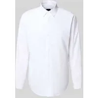 Armani Exchange Regular fit vrijetijdsoverhemd met kentkraag