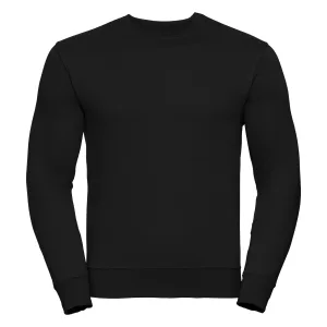 Russell Heren Authentieke Sweatshirt (Slimmer Cut) (Zwart)