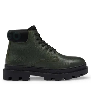 Men’s Hugo Graham Half Boots in Green