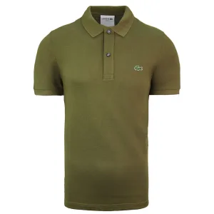 Lacoste Slim Fit Heren Khaki Poloshirt