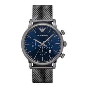 Emporio Armani  – heren horloge – Grijs met  band