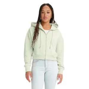 Levis Dames/Dames Full Zip Hoodie (Groen)