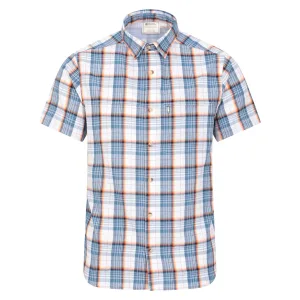 Mountain Warehouse Katoenen herenoverhemd (Helder Blauw)