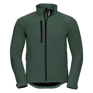 Russell Effen Soft Shell Jas Heren (Fles)