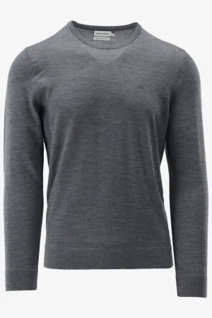 Calvin klein trui superior wool crew n